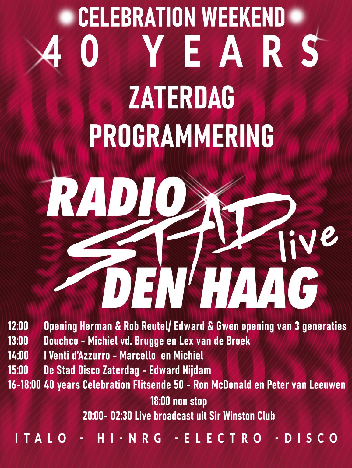 Radio Stad Den Haag Page Internet Radio Italo Disco High Nrg And